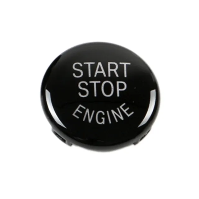 Pour BMW E60 E70 E90 E92 Série 3/5 noir moteur start stop interrupteur housse bouton 2