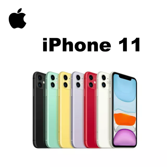 Nuovo Apple iPhone 11 4GB+128GB iOS Smartphone Senza Contratto Sim Free