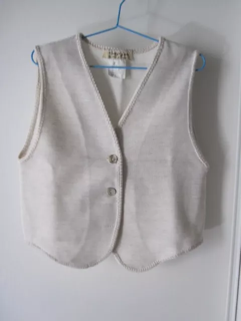 Gilet fille sans manches 8 ans MArque Pretty Girl