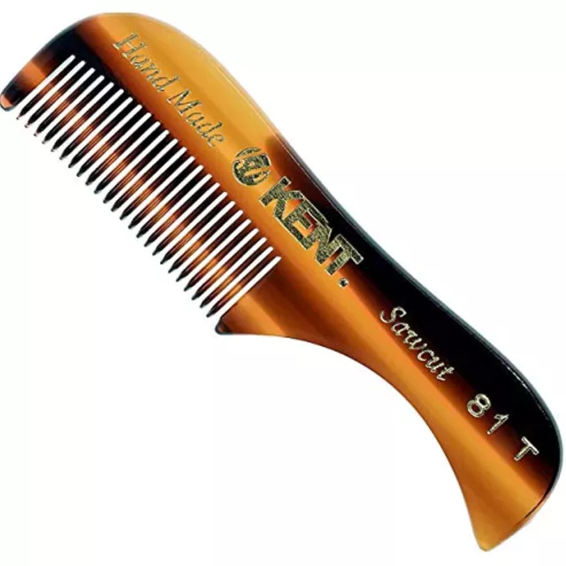 Handmade Beard Comb & Mustache Comb - KENT 81T "Freddie" - Extra Small - SALE!