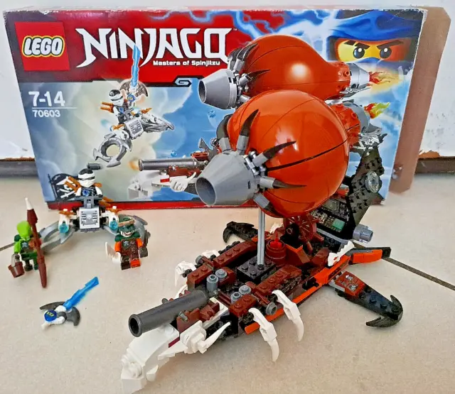 lego 70603 ninjago set raid zeppeling masters of spinjitzu