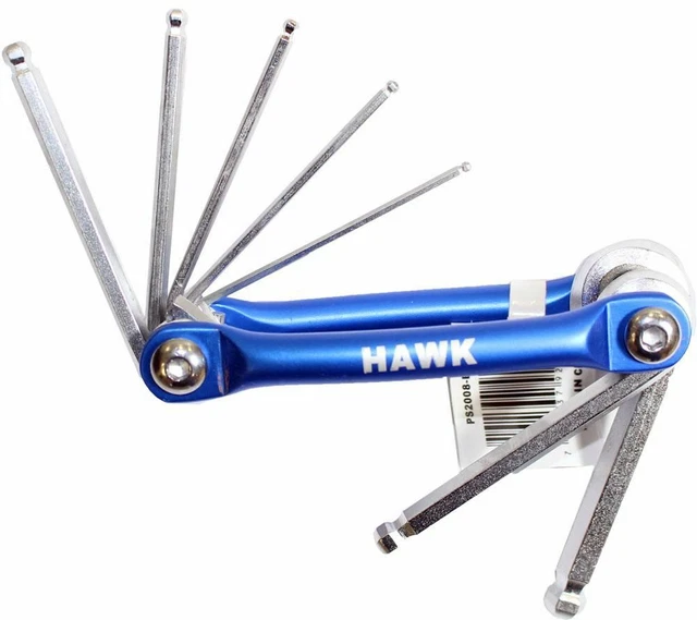 7 Piece Hex-Ball Shaped Key Set (Pack of: 1) - PS-92008