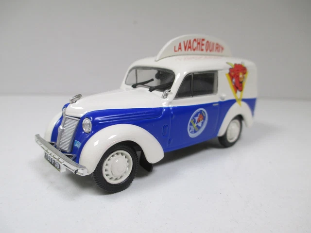 Voiture miniature Renault Juvaquatre La vache qui rit