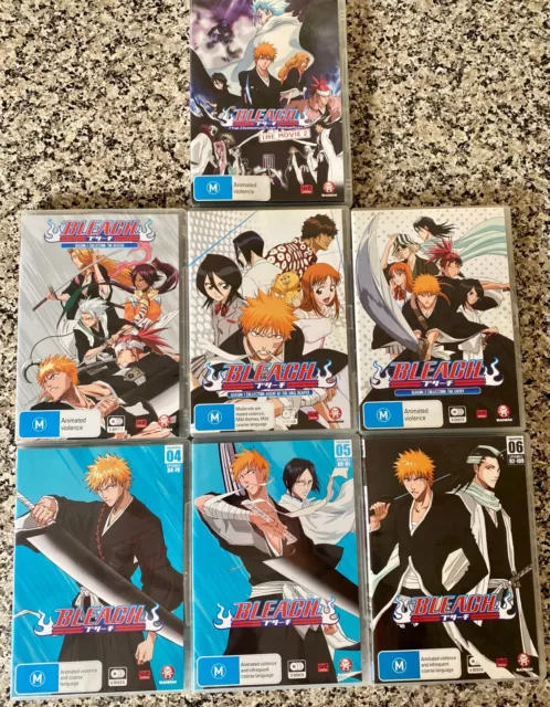BLEACH + LIVE ACTION MOVIE - ANIME TV DVD (1-366 EPS+4 MOVIES+2 SP) SHIP  FROM US