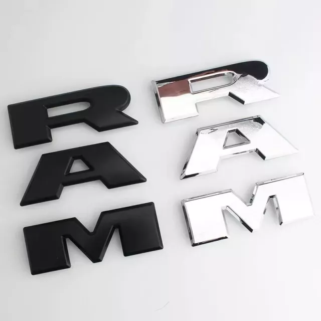 Per  RAM 1PCS auto anteriore griglia Logo Stemmi ed elementi ornamentali 2