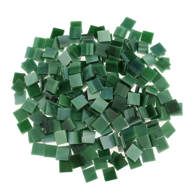 250 Stück Glaskörper Mosaik Fliesen Für Kunst Diy Handwerk Grün