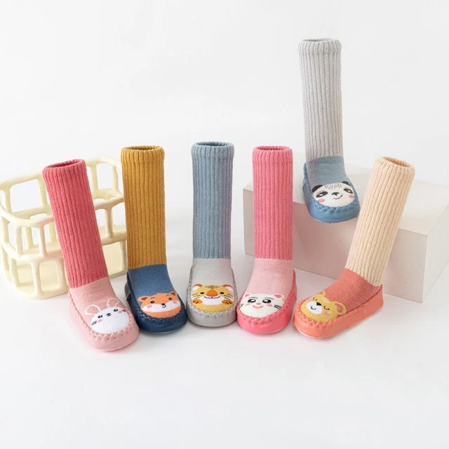 Calzino ispessito Pantofole cartone animato Calzini antiscivolo per bambini