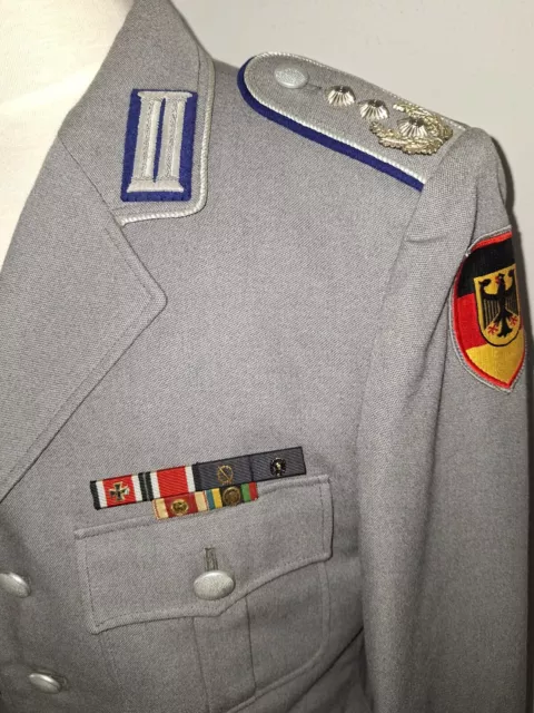 Uniformjacke Frühe Bundeswehr 1960 Oberst Bandspange