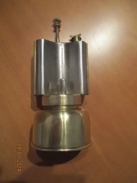 Alte, antike Karbidlampe, Grubenlampe, Froschlampe, Bergbaulampe DEKO