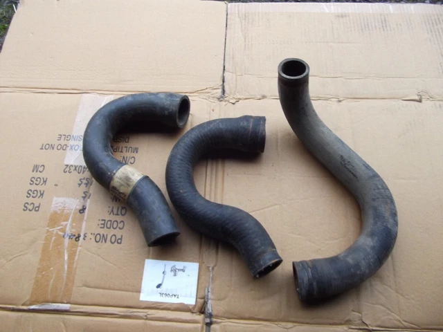 FORD ESCORT MK1/MK2 X Flow Kent Engine Radiator Pipes X 3 Upper & Lower ...