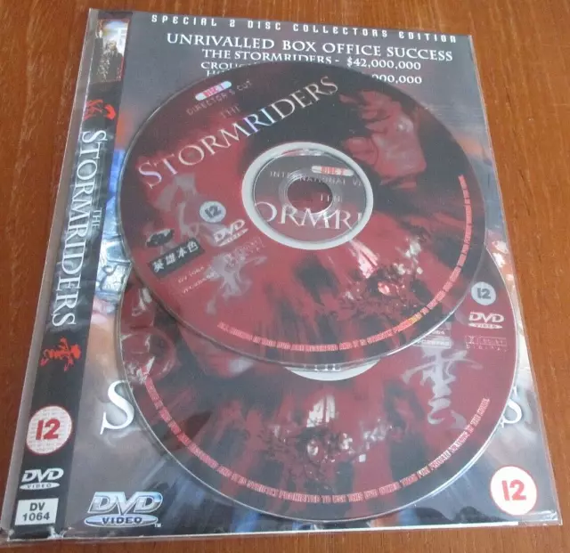 The Stormriders DVD (2001) Aaron Kwok, Lau (DIR) cert 12 2 discs