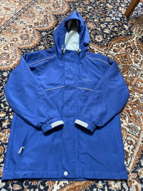 Kathmandu Kids Size 10 Years Blue Rain Jacket rain coat