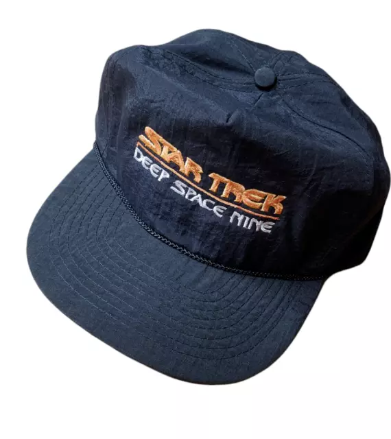 Star Trek: Deep Space 9 (DS9) Logo Adjustable Embroidered Promo Cap-Vintage