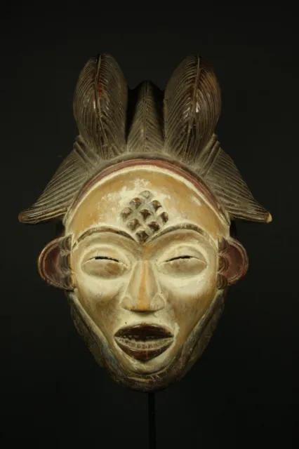 African Okuyi funeral mask - PUNU tribe - Gabon, TRIBAL ART, AFRICAN ART CRAFTS 2