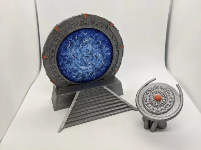 Stargate Ring Stairs Platform SG1 Model Prop Geek Gift Atlantis SG-1 Miniature