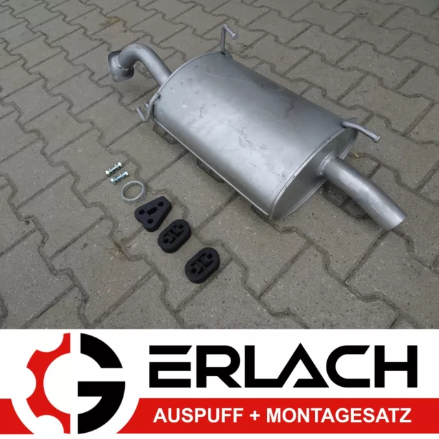 Auspuff für Mitsubishi Lancer VIII Sportback 1.6 MIVEC Endschalldämpfer 5342