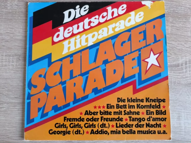 DIE DEUTSCHE HITPARADE📀📀📀SCHLAGERPARADE/LP/1976/Pop/Vinyl/Various/Kult📀📀📀