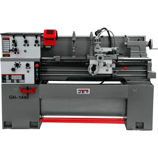 JET Geared Head Lathe w/Collet Closer- 14inx40in Single Phase Model# GH-1440-1