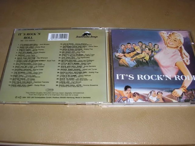 It's Rock n Roll cd various artists 1950's Buffalo Bop Germany rockabilly