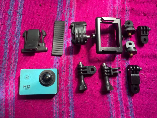 1080P HD Action Camera & Accessories