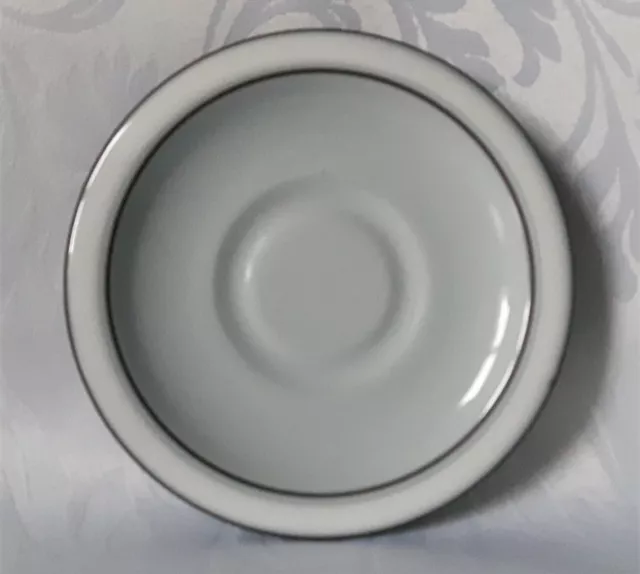 Hornsea Harmony Coffee Saucer Earthenware Saucer In Grey Brown Blue And Black