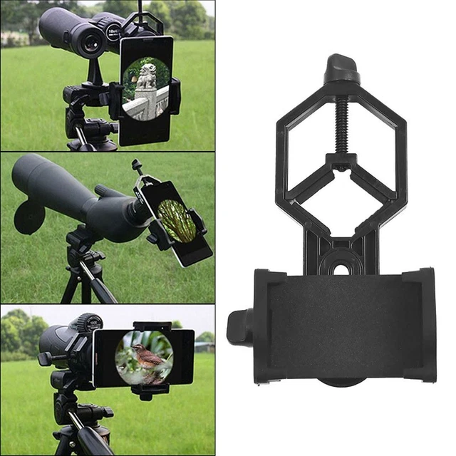 Soporte de montaje de microscopio con mira de punto premium para fotografía de teléfono celular