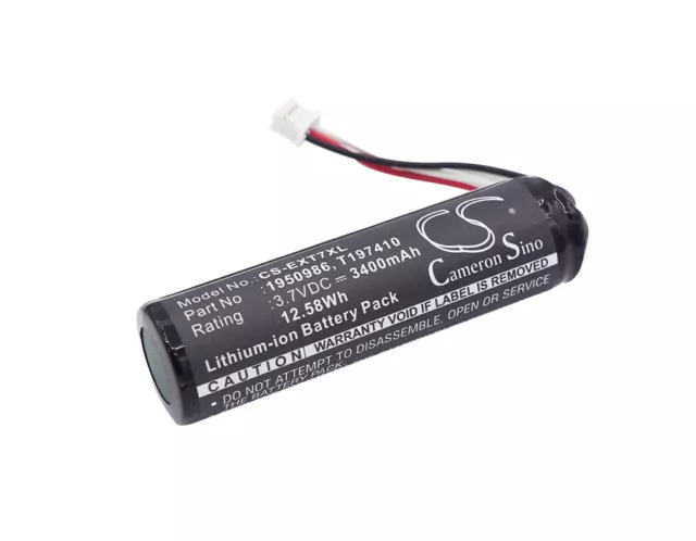 3.7V Batteria per Flir i3 3400mAh Premium Cella Nuovo