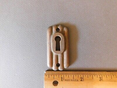 Art Deco Antique Heavy Brass Key Hole Cover Free Shipping (22)