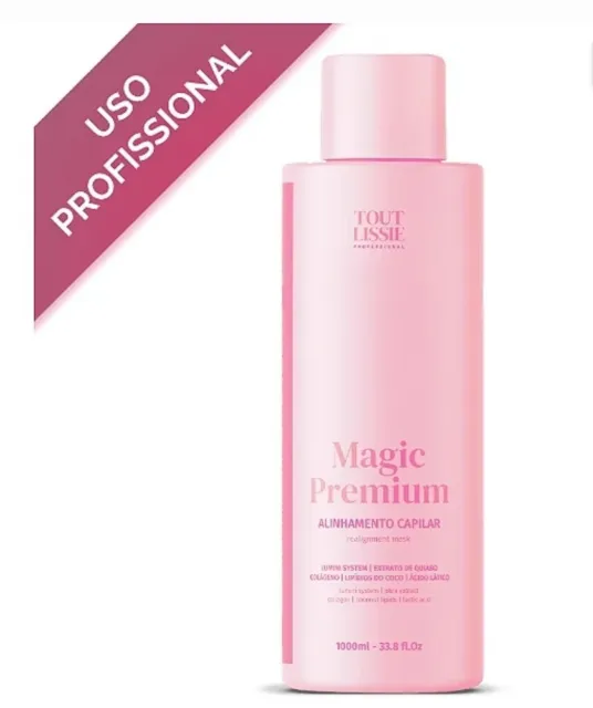 Magic Premium Tout Lissie - Máscara de Tratamiento y Alineamiento Capilar