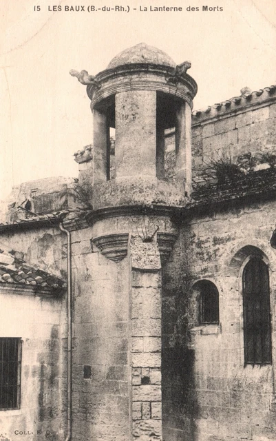 Vintage Postcard Les Baux La Lanterne Des Morts Les Baux-de-Provence France