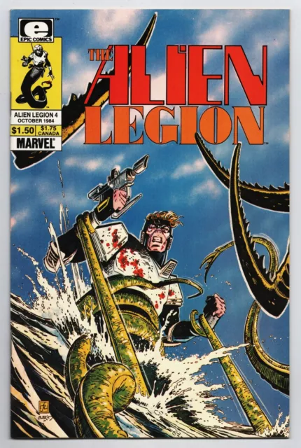 Alien Legion #4 | 1st App of Mandibores (Epic/Marvel, 1984) FN/VF
