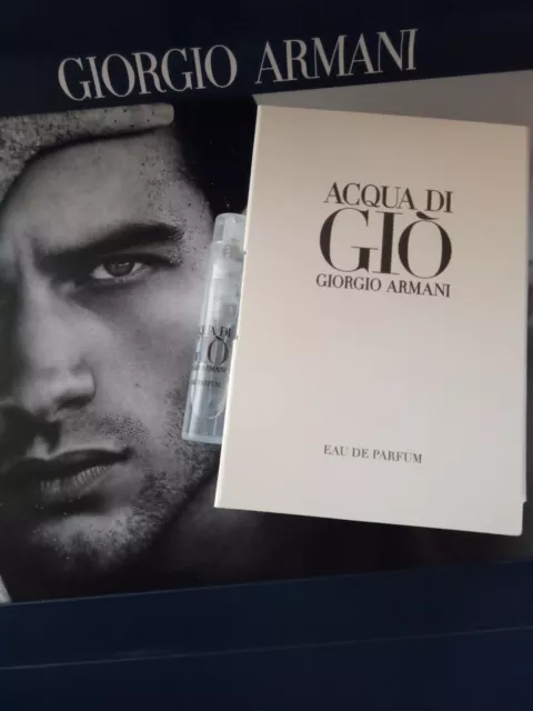 Giorgio Armani Acqua Di Gio Homme Eau de Parfum EdP 1,2 ml Parfumprobe Pröbchen