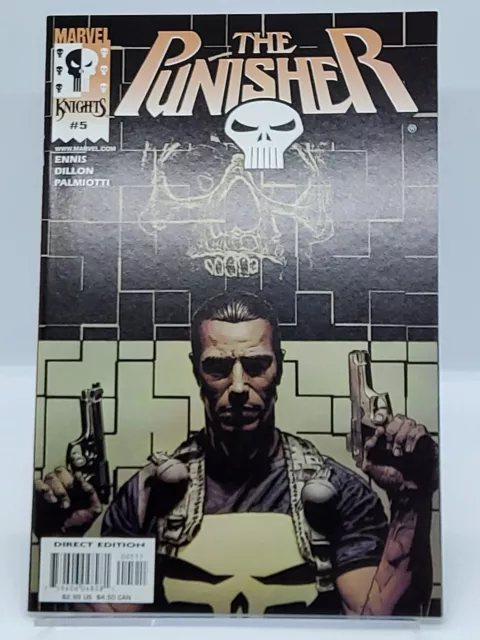 The Punisher #5 VF/NM Ennis Dillon Palmiotti Marvel Knights 2000