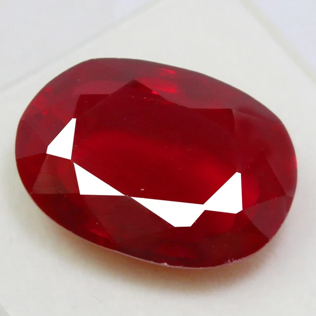 Rubis Naturel 4.45 Carats - Coupe Ronde, Rouge Sang Pigeon, Certifié AGL - Gemme Rare Non Traitée