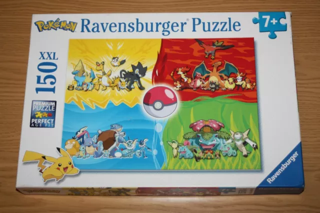 Ravensburger Puzzle - ""Pokemon"" - 150 XXL Teile - 2016 - 6+ - unvollständig