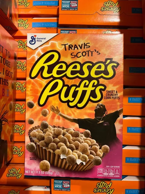 travis scott reeses puffs Cereal *SOLD OUT* LIMITED EDITION