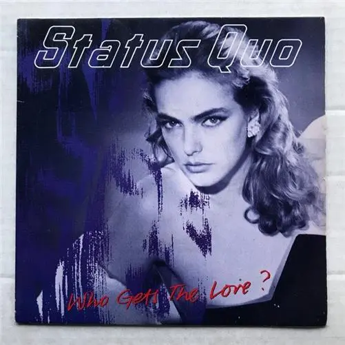 Status Quo Who Gets The Love? 7" 1988 With Halloween Uk