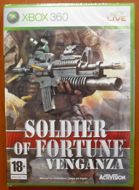 Soldier of Fortune III: Venganza, Xbox 360, Pal-España ¡¡NUEVO A ESTRENAR!!