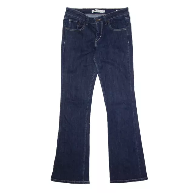 Jeans LEVI'S 518 blu denim regolari da donna bootcut W28 L32