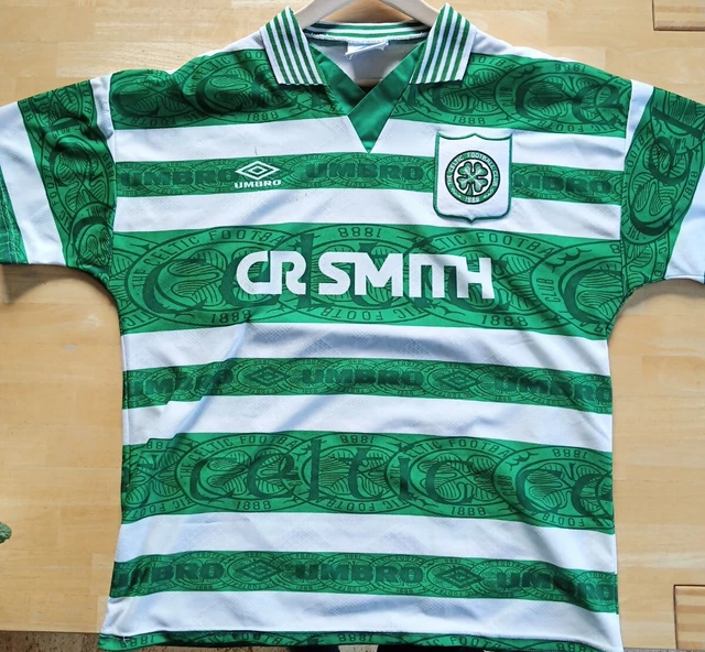 Celtic Glasgow Home Jersey Original 1996 Size L