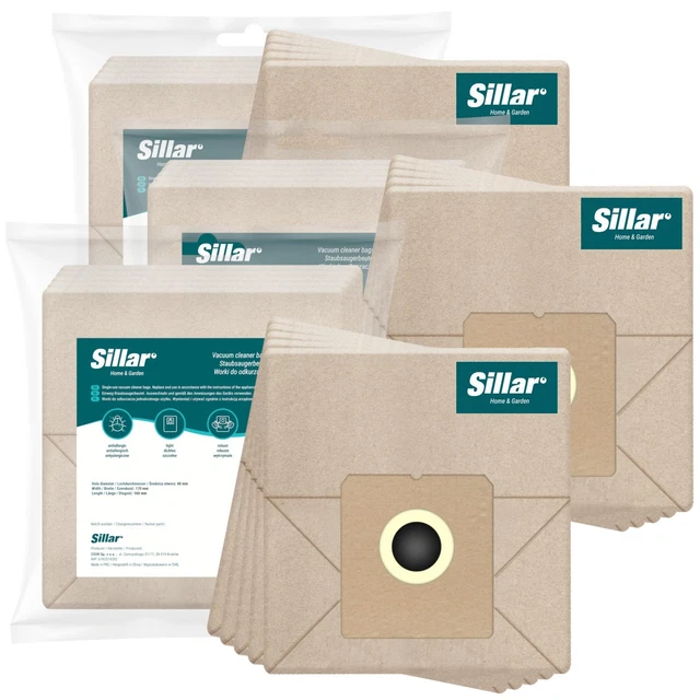 20 Sacchetti Per Aspirapolvere EVendix Compatibili Con Lervia KH 1400 – 5 Strati, Filtro Antibatterico