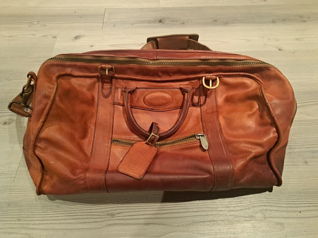 Vintage Dakota Tumi leather bag Large Duffle