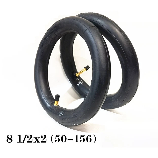 GeKLok - Tubo interno per scooter elettrico, 200 x 50 cm, 2 tubi interni in gomma ammortizzante da 10,5 cm, per scooter elettrici, camion a sacco (dimensioni: 2 pezzi