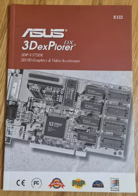ASUS - 3DexPlorer DX (3DP-V375DX 2D/3D Graphics / Video Accelerator) User Manual