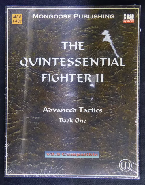 The Quintessential Fighter 2 - Advanced Tactics Book One - D20 System - RPG #15L