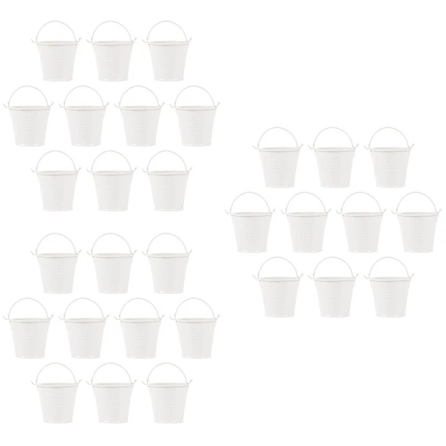 30 PCS Flowerpot Stand Votive Candles Childrens Gifts Milk Vase Planter