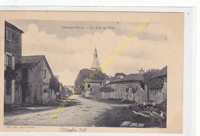 CPA 10200 City On Earth La Street Thil Edit Rale ca1909