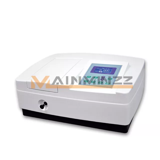 one UV/VIS Ultraviolet Spectrophotometer Photometer 190-1000nm ±1nm 4nm LCD New