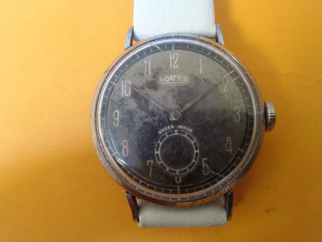 Montre Roamer Vanguard 413-2220.306 - Mécanique Manuelle (hand-winding), Vintage Années 60 Suisse, Neuve NOS