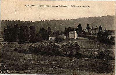 CPA MORTEAU - La plus petite commune de France (13 habitants 4 électeur (183309)